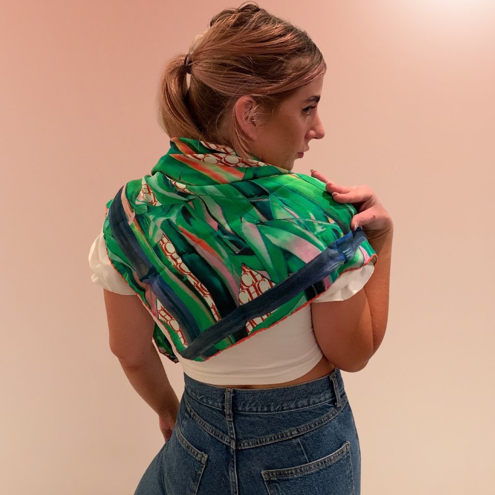 Carolina Herrera Tropical CH Scarf